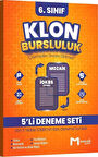 6. Sınıf Klon 5 li Deneme Seti Mozaik Yayınları