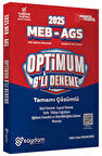 2025 MEB AGS Optimum 6 Deneme Fasikül Çözümlü Saydam Yayınları