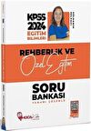 2024 KPSS Eğitim Bilimleri Rehberlik ve Özel Eğitim Soru Bankası Çözümlü