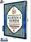 Rahle Boy Satır Altı Türkçe Okunuşlu ve Türkçe Mealli Renkli Kuran-ı Kerim