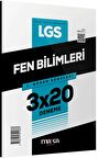 2024 LGS 1. Dönem Konuları Fen Bilimleri 3x20 Deneme