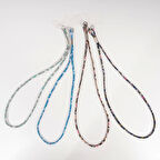 Lopard Dikiş Desenli İp Cep Telefonu El Askısı İpi 95cm