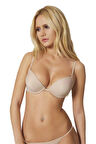 Kadın Bej Dolgulu Sütyen