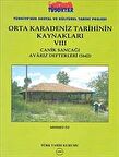 Orta Karadeniz Tarihinin Kaynakları - 8