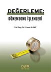 Değerleme: Dönemsonu İşlemleri
