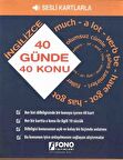 40 Günde 40 İngilizce Konu - Sesli Kartlarla