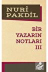 Bir Yazarın Notları 3