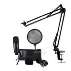 Kozmos KCP-3 Pro Aksesuarlı Condenser Stüdyo Mikrofonu