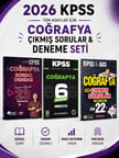 Mehmet Eğit KPSS Coğrafya Son 22 Yıl Çıkmış Sorular + Deneme & KPSS Coğrafya EVP Akademi Seti