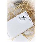 Made With Love 5 cm Yuvarlak Yapışkanlı Sticker 100 Adet