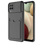 Galaxy M22 Kılıf Kartix Kartlık Bölmeli