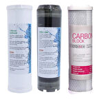 Ihlas Aura Cebilon Su Arıtma Cihazı Uyumlu 3'lü Filtre Seti