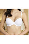 Kadın Beyaz Desteksiz  Askılı Sütyen N.UR.1.0.R.4.0.0.Z.E.L.T.