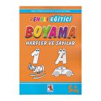 Renkli Eğitici Boyama Harfler ve Sayılar 5+ Yaş
