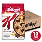 Special K Bitter Çikolatalı Kahvaltılık Tam Buğday Ve Pirinç Gevreği 400 gr x 10 Adet, Tam Tahıllı
