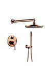 Banyo Bataryası Duş Seti Ankastre Rose Yeni Model Sıva Altı Dahil 5 Yıl Garantili