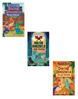 Keşiflerle Dünya Tarihi Seti 3 Kitap (Doktor Dinozorla Paraya Yolculuk + Ateşe Yolculuk + Yazıya Yolculuk)