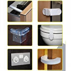 Bebek Çocuk Güvenlik Seti 30 Parça Ev Koruma Seti