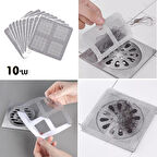 10'lu Banyo Mutfak Lavabo Gider Filtresi (Koku ve Haşere Önleyici)