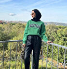 Viktor Lastikli Deri Pantolon TNS-4272