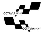 OCTAVİA sport Etiket Yapıştırma 30cmx11cm MMD266