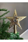 Mini Party Store Yılbaşı 15 cm Yıldız Tepelik Gold