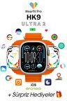 WEARFİT HK9 ULTRA 2  Akıllı Kol Saati Smart Watch Model:inç 49mm AMOLED Ekran (GRİ)