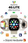 WEARFİT PRO 4G LİTE SİM KARTLI KAMERALI BTK KAYIT DİSTRİBİTÖR GARANTİ Akıllı Kol Saati AMOLED GRİ