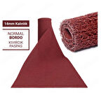 100X650CM BORDO KIVIRCIK PASPAS-HALI KAYMAZ YOLLUK LİDYA 14MM