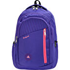 DZC KUZRNLER AVM MOR OKUL SIRT ÇANTASI DAYANIKLI ÇOK GÖZLÜ GÜNLÜK SPOR UNISEX  