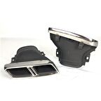 Mercedes w213 e63s amg egzoz ucu krom set