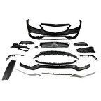 Mercedes w212 makyajlı e63 body kit tampon seti 2009+