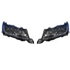 Lr rr sport 2018 facelift ön far takımı seti 4 lens 2013 / 2017