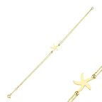 14 Ayar Altın Deniz Yıldızı Bileklik