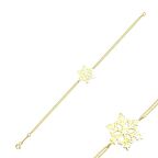 14 Ayar Altın Kar Tanesi Bileklik