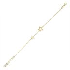 14 Ayar Altın Yıldız Bileklik