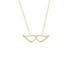 14k Altın Melek Kanatlı Kolye