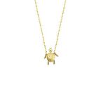 14k Altın Kaplumbağa Kolye