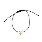 14 Ayar Altın Sallantılı Yıldız İpli Bileklik