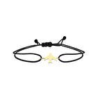 14 Ayar Altın Kuş İpli Bileklik