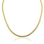 14k Altın Balık Sırtı İtalyan Zincir Kolye