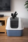 Kedi Tuvaleti İçin Yapışkanlı Kedi Süsü 8x8 cm