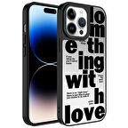 iPhone 14 Pro Max Kılıf Aynalı Desenli Kamera Korumalı Parlak  Mirror Kapak