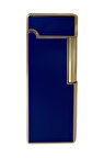 Mavi-Gold Slim Soft Flame Çakmak
