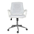 Color Poly Gri Fileli Çalışma Koltuğu