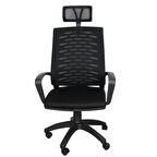 Berlin Fileli Joy Fileli Yönetici Koltuğu Plastik Ayak