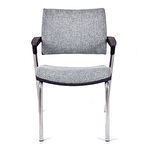 Sahra Gri Kumaş Ofis Koltuğu