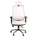 Londra Krem Yönetici Koltuğu