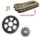 Ktm Duke 390 Zincir Dişli Seti Oringsiz Düz Zincirli 2013-2020 Uyumlu - Arasmoto