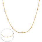 Çelik Zincir Altın Kaplama İnce Dorşka Toplu Model ZN-237